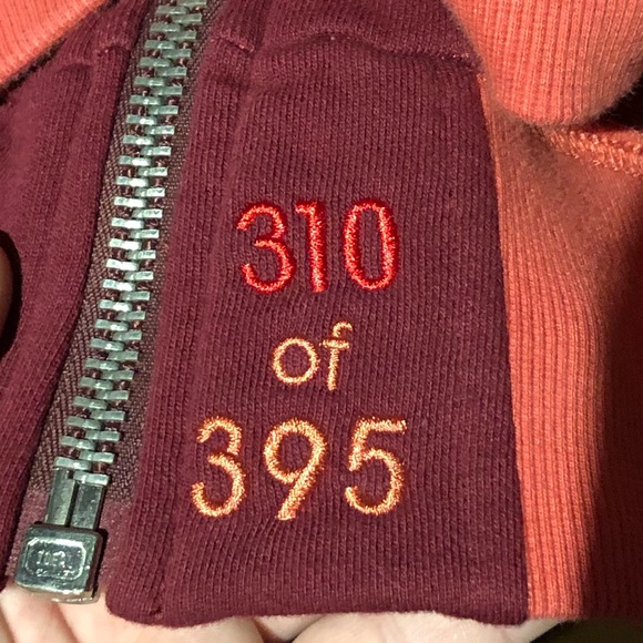 KIDROBOT Limited Edition Maroon Salmon Hoodie XXL - Picture 7 of 8